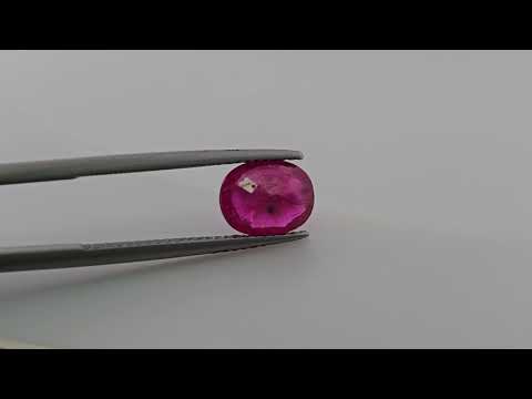 Natural Ruby Oval Cut Gem 2.18 Carat  from Mozambique