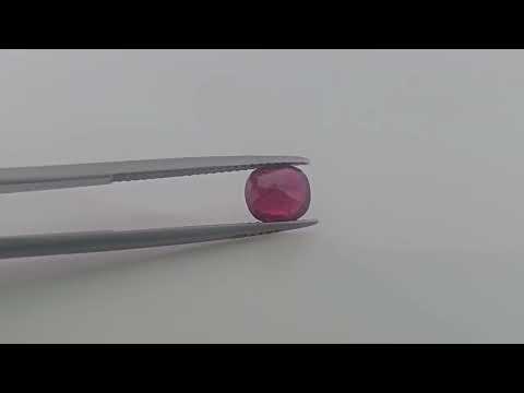Mozambique Red Ruby 1.73 Carats in Cushion Cut for Sale