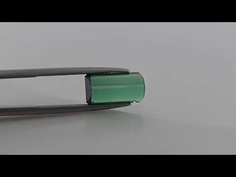 Natural Green Tourmaline Stone 13 by 7 MM in 4.56 Carats for Sale