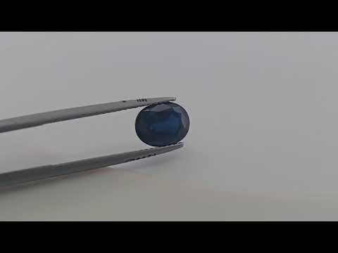 Natural Blue Sapphire Gemstone 2.4 Carats Oval Cut Shape