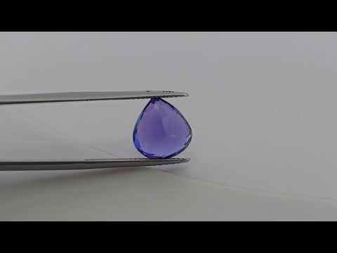Natural Tanzanite Gemstone in Heart Shape 6.67 Carats Weight