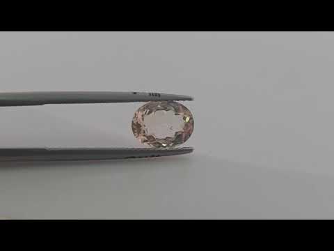 African Natural Green Tourmaline in Oval Cut 1.96 Carats for Sale