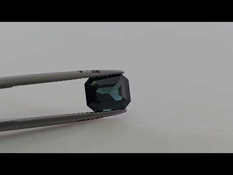 Green Sapphire: 2.74 Carat Emerald Cut - $800/ct, African Origin