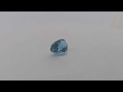loose Natural London Blue Topaz Stone 4.95 Carats Oval Shape  (11x7.5 mm ) 