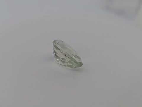 Natural Green Amethyst  Stone 6.12 Carats Pear  ( 15x10  mm)