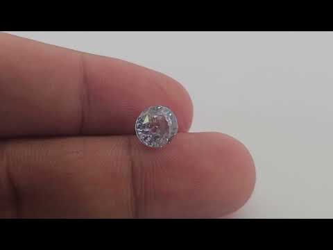 White Sapphire Oval Cut: 2.42 Carats, Natural Brilliance from Africa