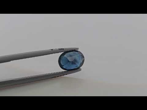 Natural Blue Sapphire Gemstone 2.10 Carats Oval Cut Shape