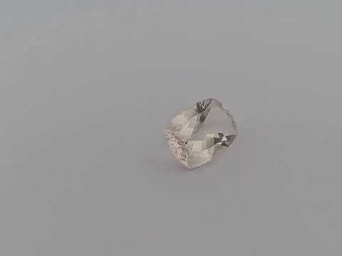 Natural Peach Morganite Stone 3.05 Carats Cushion Cut (12x8 mm)