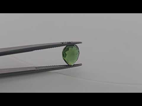 Natural Chrome Tourmaline Stone 3.10 Carats Pear Cut (10.08x8.54x4.93 mm)