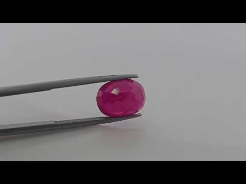 ruby oval 7 carats burma