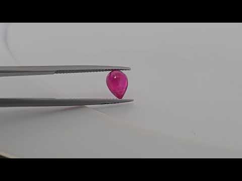 burmese ruby pear 1.93 carats