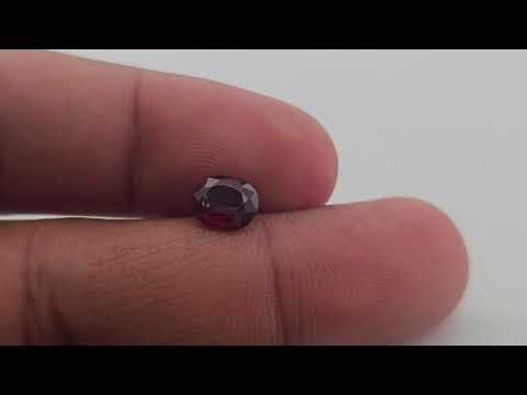 Charming 1.11 Carat Oval Natural Ruby Radiant Red Mozambique Origin