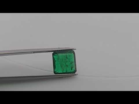Natural Zambian Emerald Stone 5.25 Carats Emerald Cut 10.92X10.28X4.98 mm