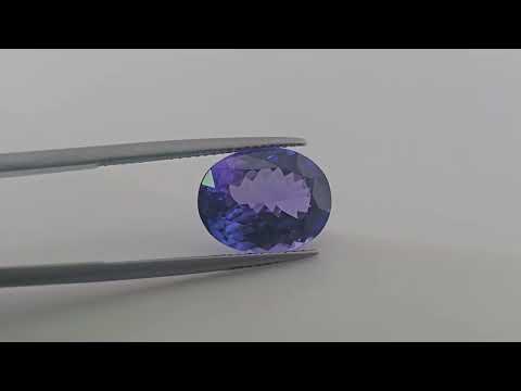 Shop Natural Tanzanite Gemstone 6.4 Carats with 13 by 10 MM for Sale