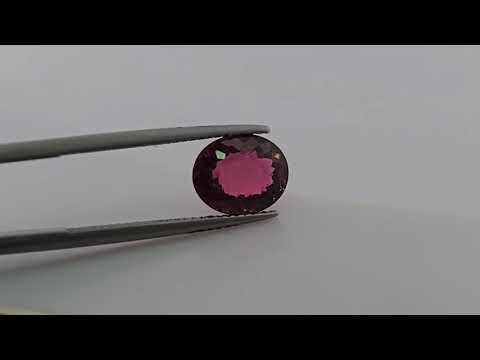 Pink Tourmaline in Oval Shape from Africa Natural Gemstone 10 by 8.3 mm for Sale