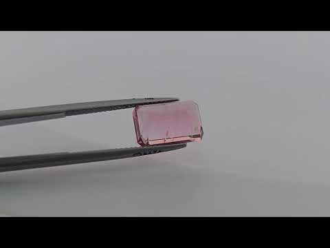 Natural Rubellite Tourmaline Gemstone in 5.77 Carats with 12 by 8 MM size for Sale