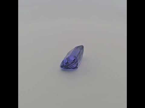 Natural Blue Tanzanite Stone 5.04 Carats Emerald Cut (11.7 x 8.3 mm)