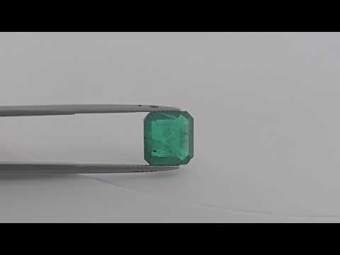 Natural Zambian Emerald Stone 5.30 Carats Emerald Cut 10.99x10.475.64 mm