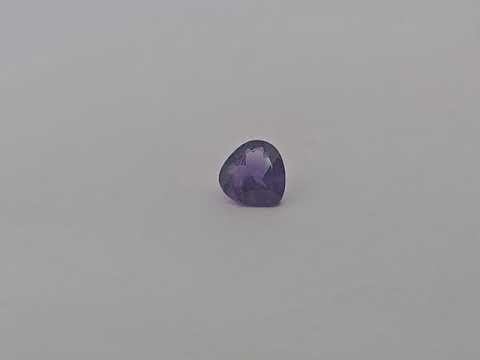 for sale Natural Purple Amethyst  Stone 1.08Carats Heart ( 7 mm) 