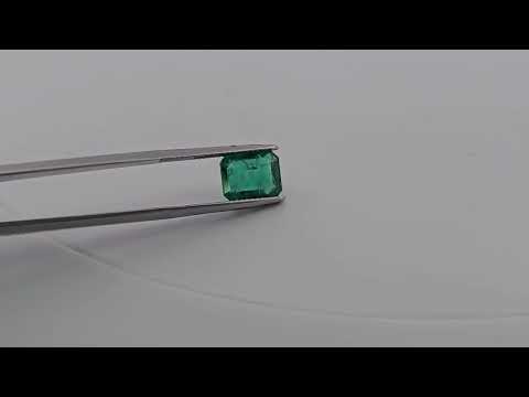 Natural Zambian Emerald Stone 3.08 Carats Emerald Cut