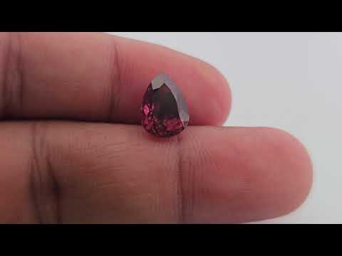 Pink Tourmaline Pear Cut in 3.55 Carats with 11 by 8 MM Size for Sale