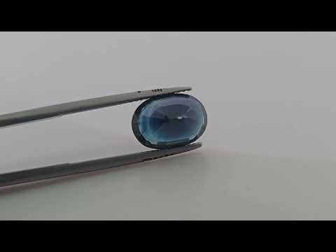 Blue Sapphire: 5.84 Carat Oval Cut - $250/ct, African Origin Certification