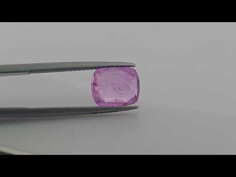 Natural Pink Sapphire Stone 3.0 Carats Cushion Shape 9.4x7.8x4 mm