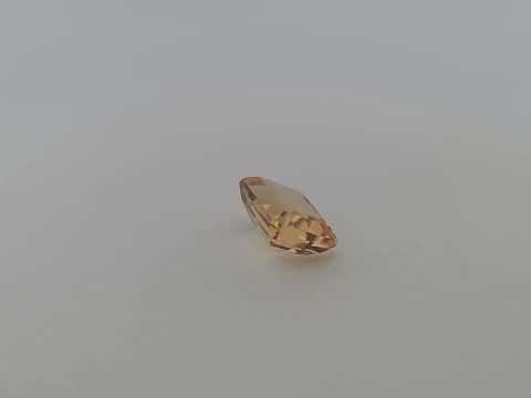  Natural Citrine Stone 6.2 Carats Emerald Cut (12x10  mm)