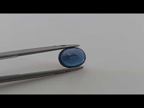 Natural Blue Sapphire Gemstone 2.7 Carats Oval Shape 9.5x7 mm