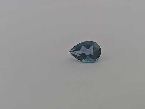 for sale Natural London Blue Topaz Stone 1.61 Carats Pear Shape  ( 9x6 mm )