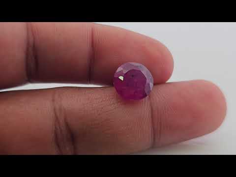 Mozambique Natural Ruby Gemstone in 4.41 Carats | Buy Pink Stone 10mm Size