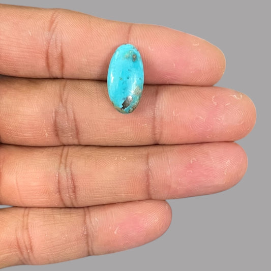 raw turquoise stones for sale 6.57 Carats 18.7 x 9.8 x 4.5 mm in Oval