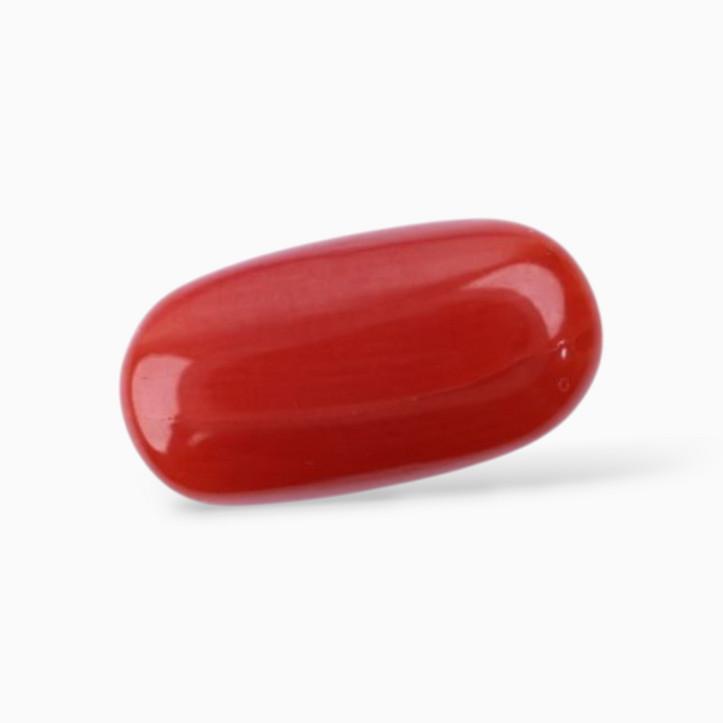Best Moonga For Sale In Oval Cabochon Stone 3.58 Carats 12.2x6.3mm Size