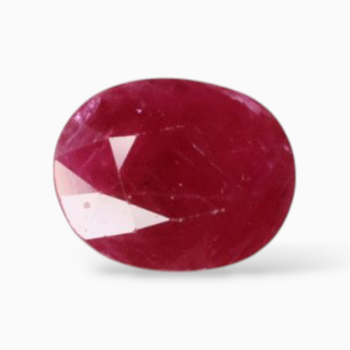 Buy Natural Unheated Ruby Gemstone In Oval Shape 1.97 Carats 9x6.8mm Size