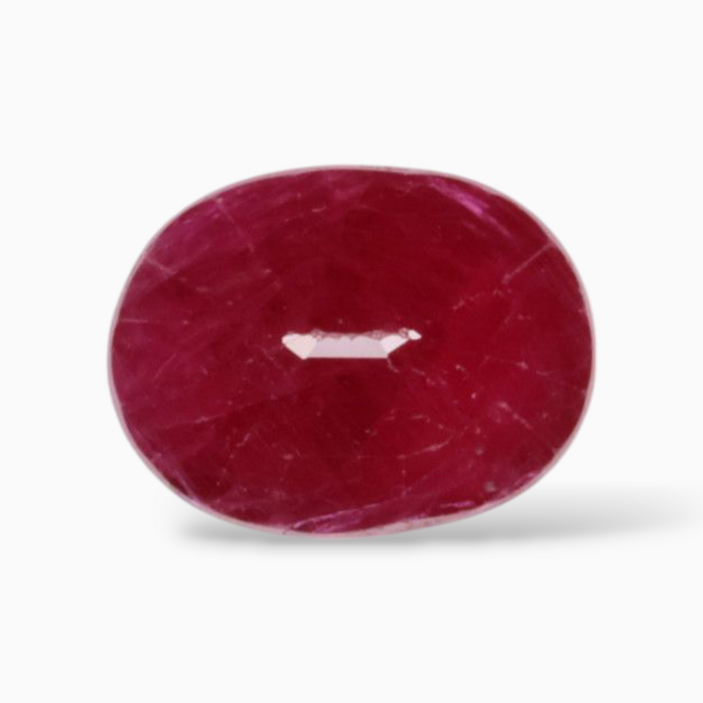 Buy Natural Unheated Ruby Gemstone In Oval Shape 1.97 Carats 9x6.8mm Size