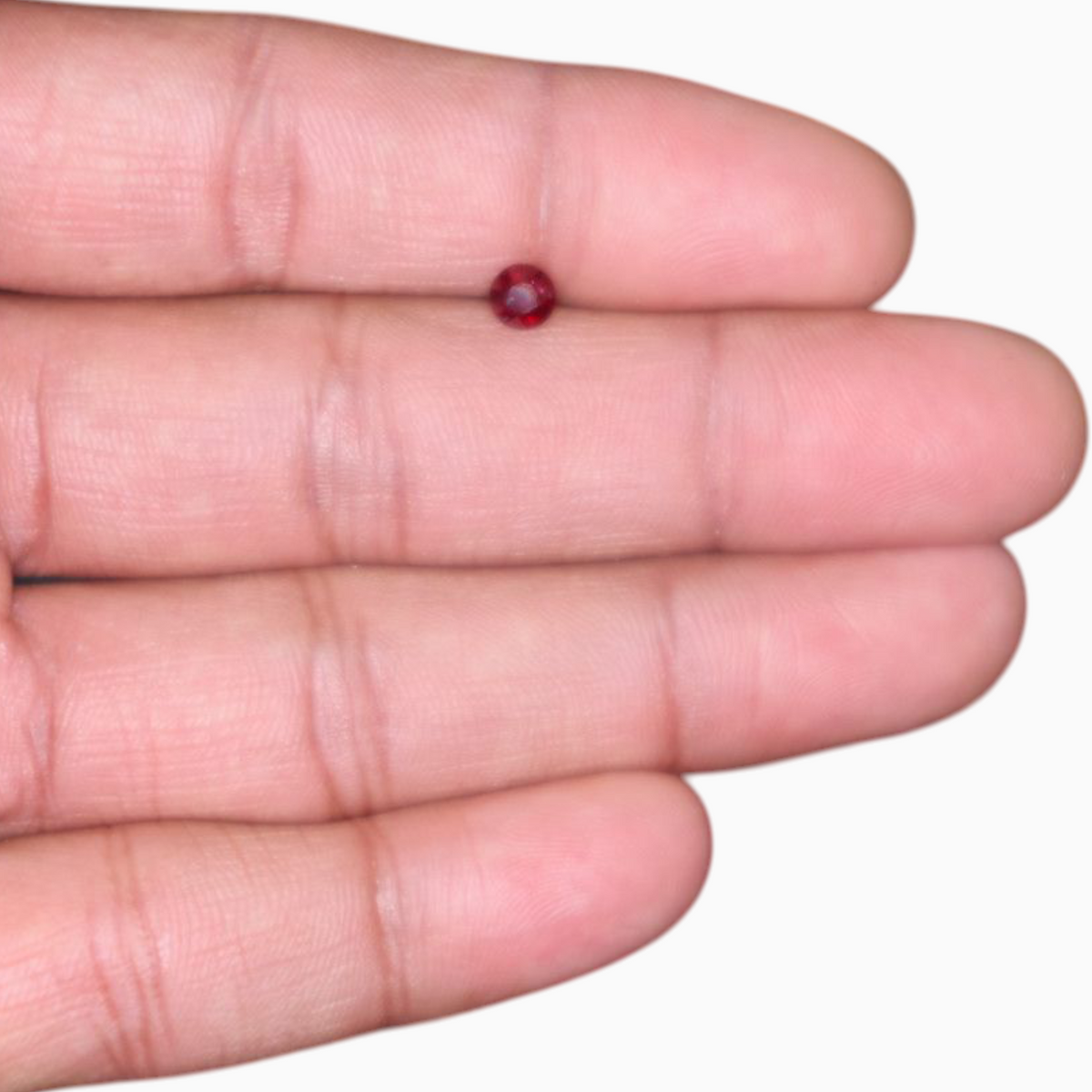 0.52 Carats real ruby stone in Round Shape size 4.6mm