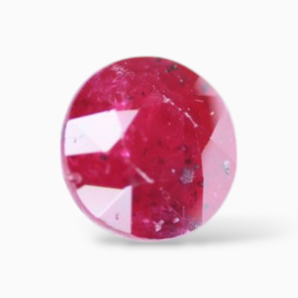 0.52 Carats real ruby stone in Round Shape size 4.6mm