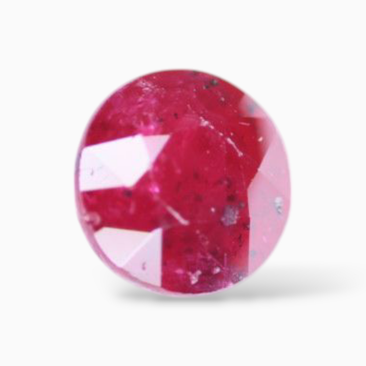 0.52 Carats real ruby stone in Round Shape size 4.6mm