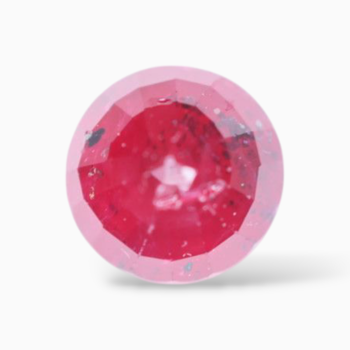 0.52 Carats real ruby stone in Round Shape size 4.6mm