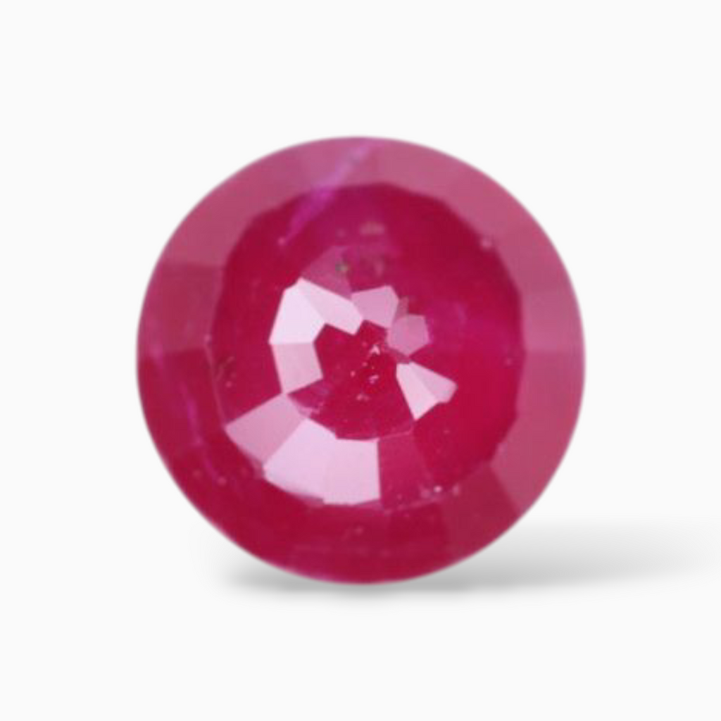 Buy Ruby Stone  0.44 Carats Round Shape 4.6mm