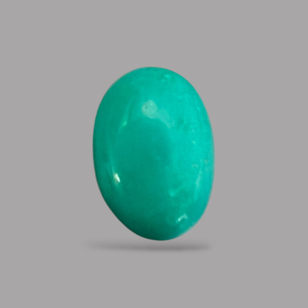 turquoise Stones For Sale 7.46 Carats 15.9 x 11.2 x 6.7 mm in Oval 