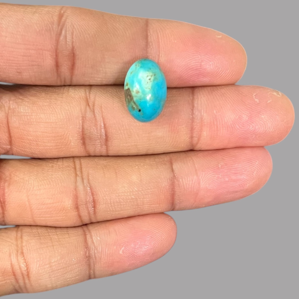 turquoise stones for sale 7.48 Carats 15.6 x 10.4 x 7.3 mm in Oval