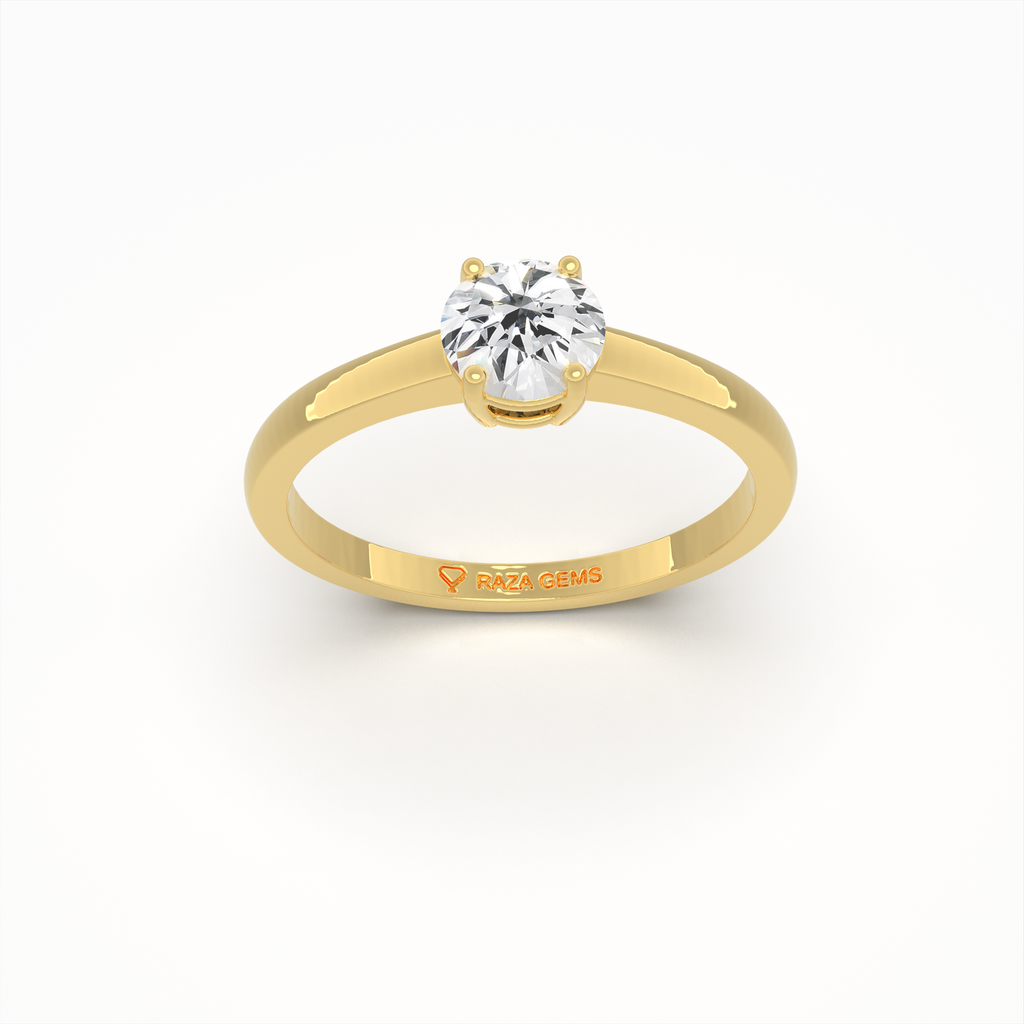 0.5 Carat Natural Diamond Ring - Gennadiya