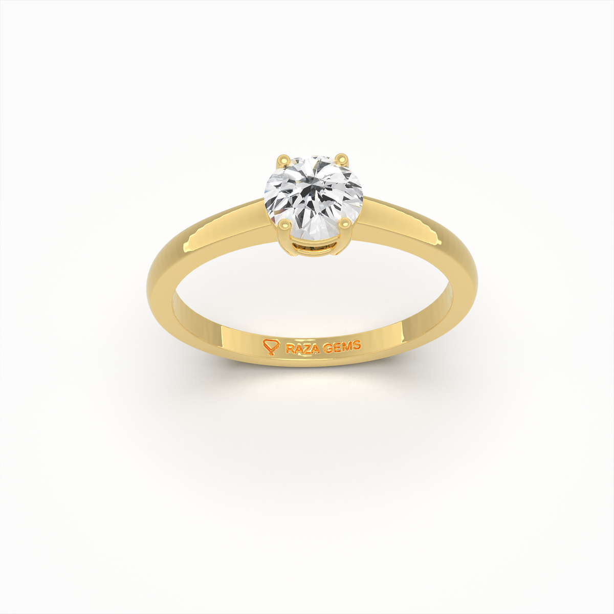 0.5 Carat Natural Diamond Ring - Gennadiya