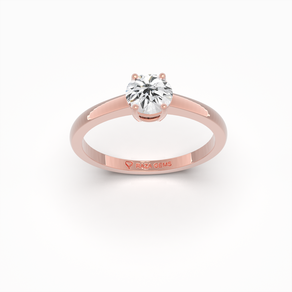 0.5 Carat Natural Diamond Ring - Gennadiya