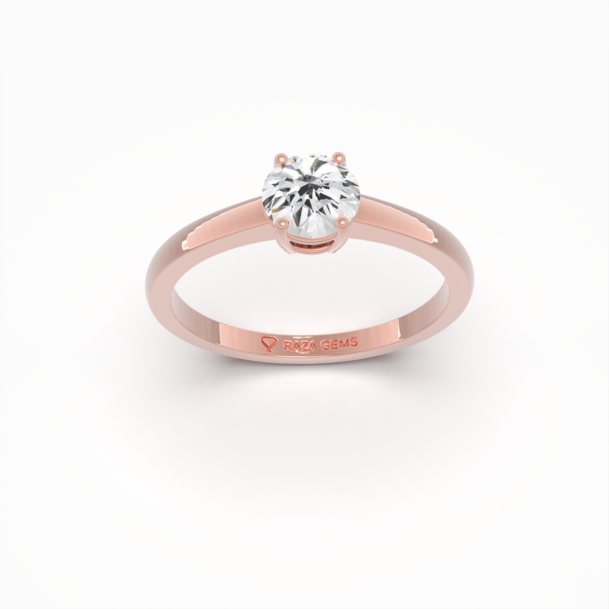 0.5 Carat Natural Diamond Ring - Gennadiya