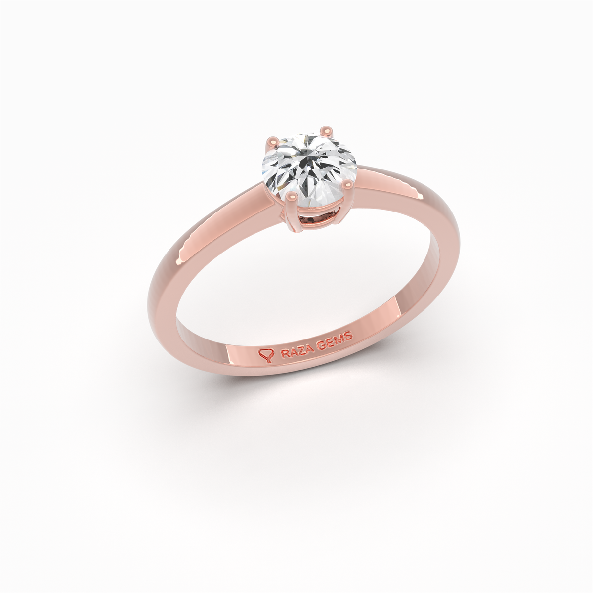 0.5 Carat Natural Diamond Ring - Gennadiya