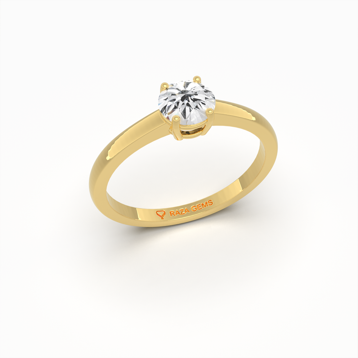 0.5 Carat Natural Diamond Ring - Gennadiya