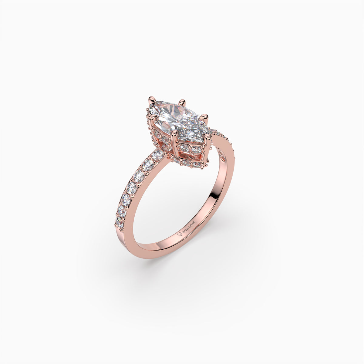 Moissanite Diamond Rings - River