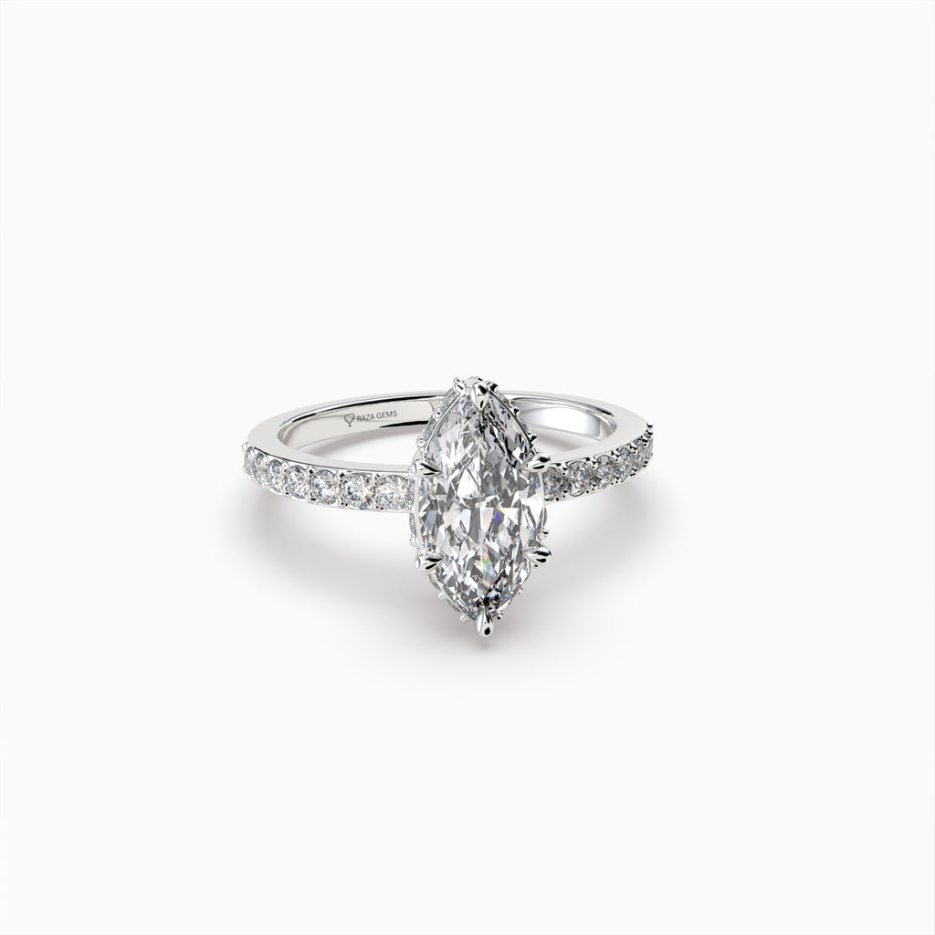 Moissanite Diamond Rings - River